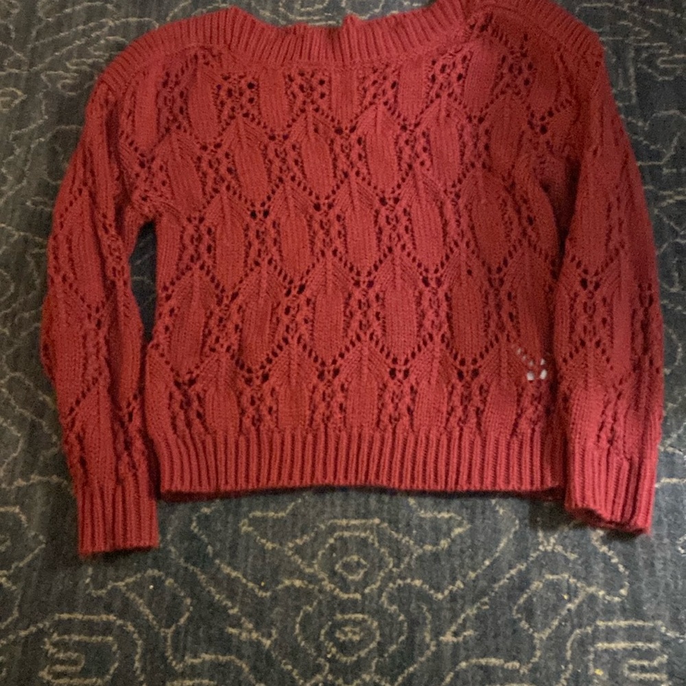 Joe Browns Lacey Knit Sweater hardly worn size 8.